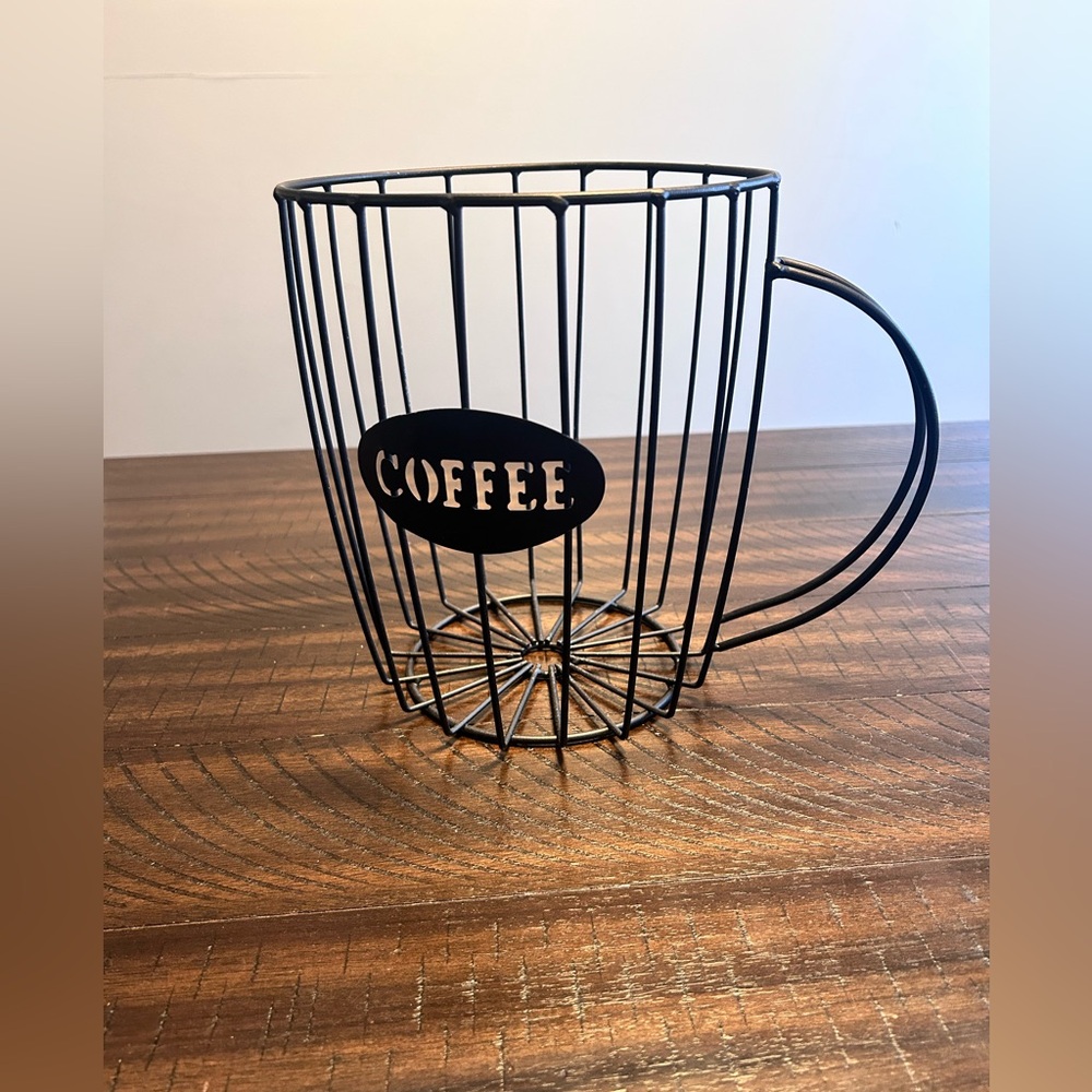 Brown Wire K Cup Coffee Pod Holder